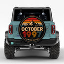 Retro October 1997 Custom Jeep Wheel Cover With Camera Hole
