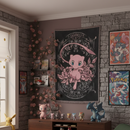Retro Mew Pokemon Woven Throw Blanket