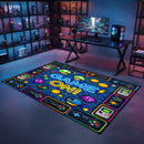 Retro Pixel Game Rectangular Area Rug