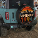 Retro September  1994 Custom Jeep Wheel Cover With Camera Hole