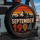 Retro September  1994 Custom Jeep Wheel Cover With Camera Hole