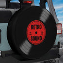 Retro Sound Jeep Wheel Cover With Camera Hole
