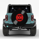Retro Sound Jeep Wheel Cover With Camera Hole