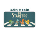 Retro Starters Pokemon Crosswalk Desk Mat