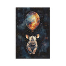 Rhino Balloon Watercolor Jigsaw Puzzle