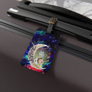 Rick And Morty Cute Love You To The Moon Galaxy Luggage Tag