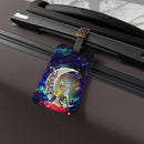 Rick And Morty Love You To The Moon Galaxy Luggage Tag