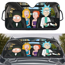 Rick And Morty Car Auto Sunshades