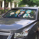 Rick And Morty Car Auto Sunshades