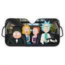 Rick And Morty Car Auto Sunshades