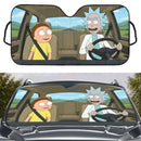 Rick Sanchez x Morty Smith Car Auto Sunshades