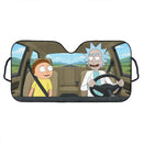 Rick Sanchez x Morty Smith Car Auto Sunshades