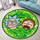 Funny Rick and Morty Round Rug