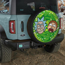 Head Rick And Morty Jeep Car Spare Tire Cover
