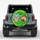 Head Rick And Morty Jeep Car Spare Tire Cover