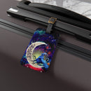 Rio Blu and Jewel Love You To The Moon Galaxy Luggage Tag