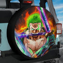 Zoro One Piece Car Spare Tire Cover