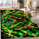 Zoro vs Samurai Rectangular Area Rug
