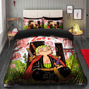 Roronoa Zoro From One Piece Japan Ink Style  Bedding Set