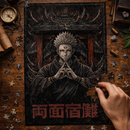 Ryomen Sukuna Anime Jujutsu Kaisen Rectangle Jigsaw Puzzle