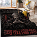 Ryomen Sukuna Anime Jujutsu Kaisen Rectangular Area Rug