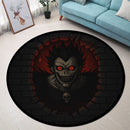 Ryuk Death Note Break Wall Round Rug