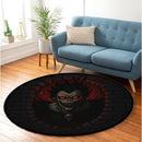 Ryuk Death Note Break Wall Round Rug