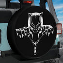 Black Panther Unzipped Jeep Car Spare Tire Cover