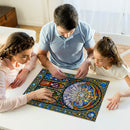 Sailor Moon Characters Stained Glass Jigsaw Puzzle