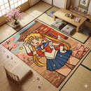 Sailor Moon Japan Style Rectangular Area Rug