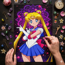 Sailor Moon Mandala Jigsaw Puzzle