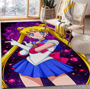 Sailormoon Rectangular Area Rug