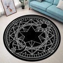 Sakura Kinomoto's Magic Circle Carpet Round Rug