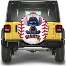 San Francisco Giants Car Spare Tire Cover With Camera Hole