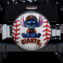 San Francisco Giants Car Spare Tire Cover With Camera Hole