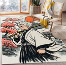 Sanemi Demon Slayer Japan Rectangular Area Rug