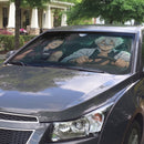 Sanemi Shinazugawa x Genya Shinazugawa Demon Slayer Car Auto Sunshades