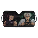 Sanemi Shinazugawa x Genya Shinazugawa Demon Slayer Car Auto Sunshades