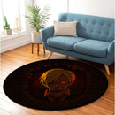 Sanji From One Piece Anime Break Wall Round Rug