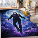 Satoru Gojo Jujutsu Kaisen Moon Rectangular Area Rug