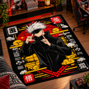 Satoru Gojo Jujutsu Kaisen Rectangular Area Rug