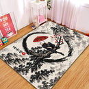 Satoru Gojo Jujutsu Kaisen Japan Ink Style Rectangular Area Rug