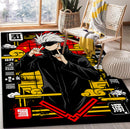 Satoru Gojo Jujutsu Kaisen Rectangular Area Rug