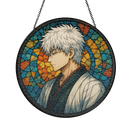 Satoru Gojo From Jujutsu Kaisen Anime Stained Glass Suncatcher