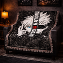 Satoru Gojo Jujutsu Kaisen Woven Throw Blanket