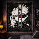 Satoru Gojo Jujutsu Kaisen Woven Throw Blanket