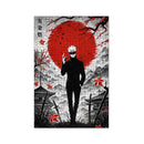 Satoru Gojo in Jujutsu Kaisen Anime Japan Art Rectangle Jigsaw Puzzle