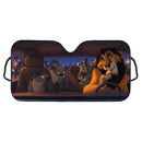 Lion King Rafa Custom Car Windshield Sunshades