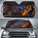 Lion King Rafa Custom Car Windshield Sunshades