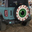 Scary Eyeball Custom Jeep Wheel Cover With Camera Hole